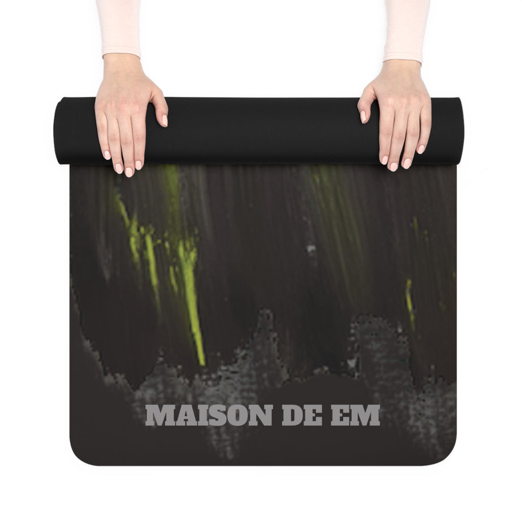 Dark Night - Rubber Yoga Mat