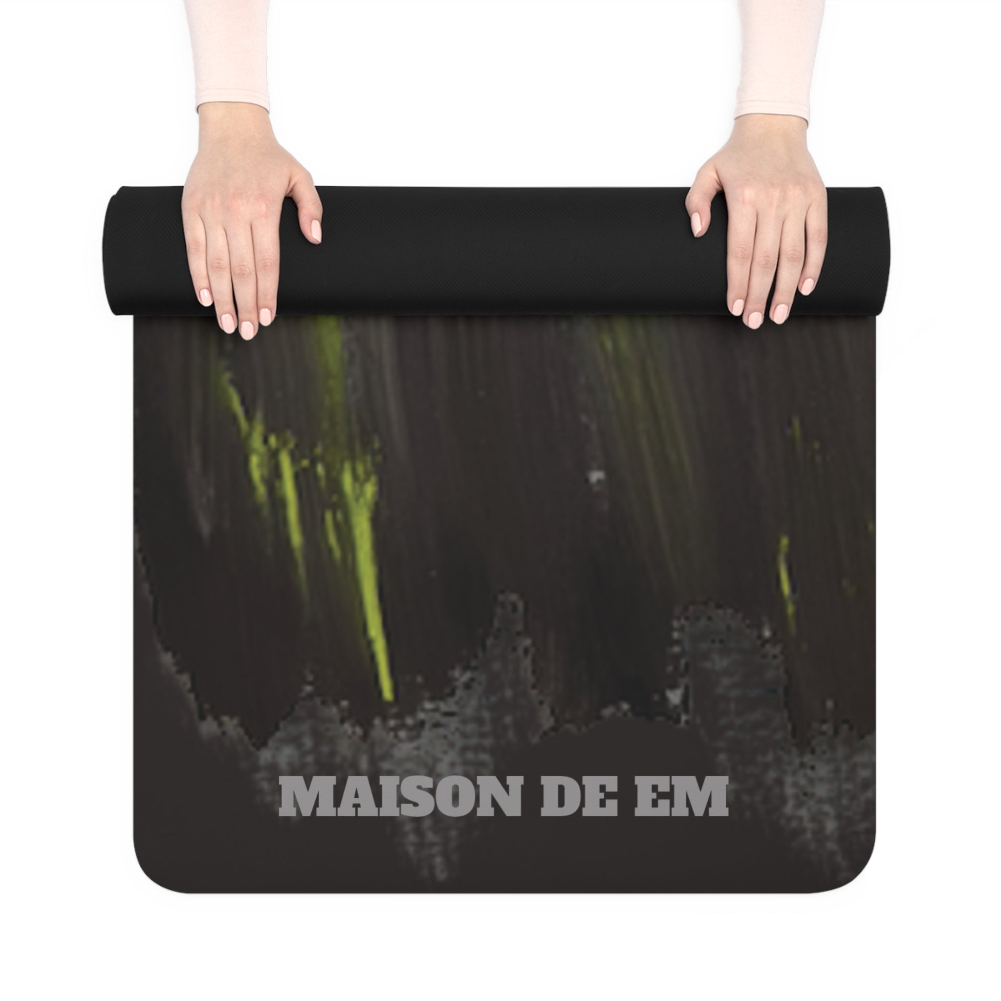 Dark Night - Rubber Yoga Mat