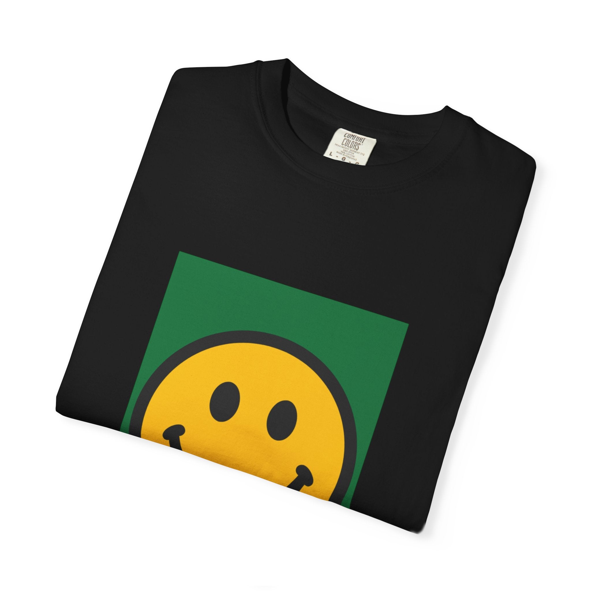 Smiley Face Graphic T-Shirt — Retro Yellow Smile Tee (Spread the Joy)