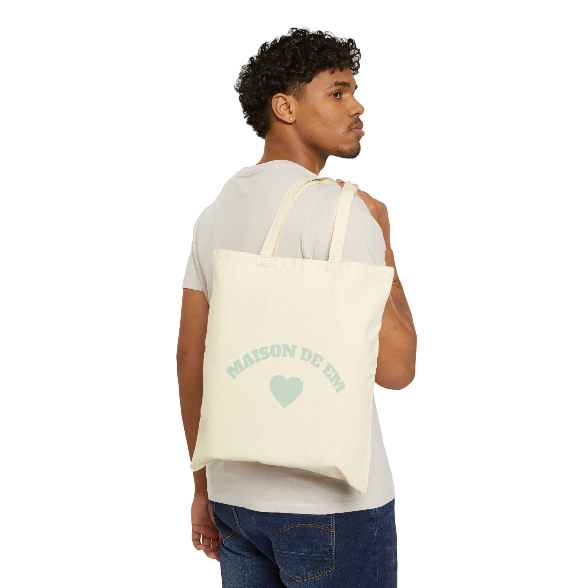 "BREATHE THAT SH**T OUT" - Cotton Canvas Tote Bag
