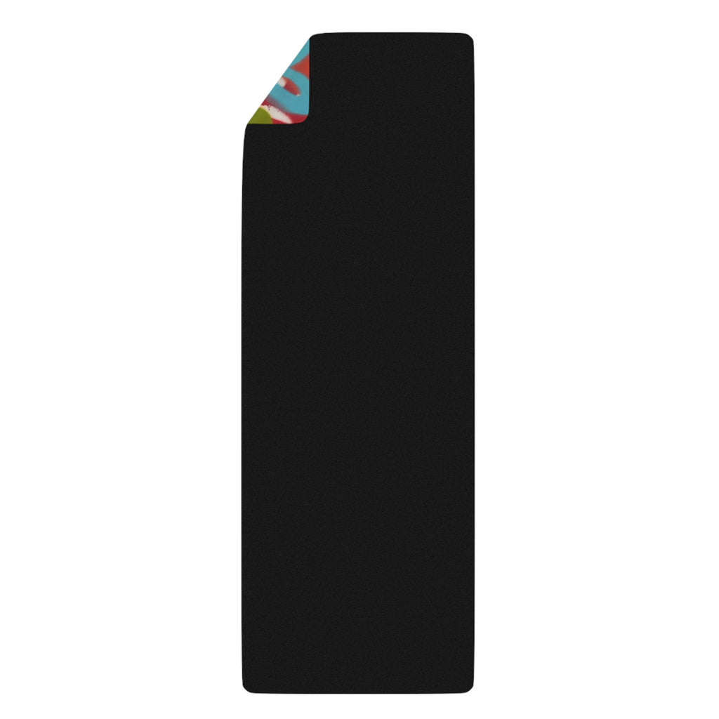 Rainbow Raining Hearts- Rubber mat