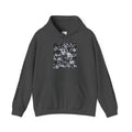 Dare to be Bold- Grayscale Hearts Sweatshirt with Hood