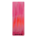 Pink Ombre Abstract - Rubber Mat Non-Slip Fitness Mat for Pilates & Home Practice