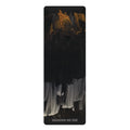 Breathe in and out - Rubber Yoga Mat — Non-Slip Artistic Studio Mat